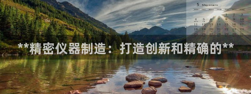 彩神数码科技有限公司：**精密仪器制造：打造创新和精确的**